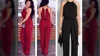 Bragas Largas Casuales Enterizos Largos de Moda para Mujer 2019