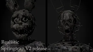 Realistic Springtrap V2 Release [link in description]