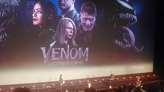 Director Andy Serkis introduces 'Venom : Let there be Carnage' at the London premiere.......