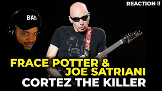 🎵 Grace Potter and Joe Satriani Cover Cortez the Killer REACTION