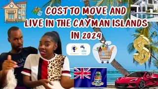 MOVING TO AND LIVING IN THE CAYMAN ISLANDS 2024.COST FULLY EXPLAINED! RENT, SCHOOL,UTILITIES