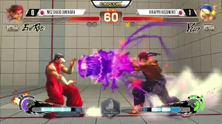 Daigo (Evil Ryu) vs Kazunoko (Yun) - Final Round 18 USF4 - 720p 60fps