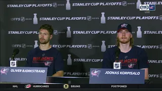 Joonas Korpisalo saves NHL-record 85 shots in Blue Jackets' loss to Lightning | STANLEY CUP PLAYOFFS
