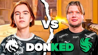 S1MPLE DID CRAZY COMEBACK VS DONK AT FPL! - DONK VS S1MPLE ON FPL - CS2