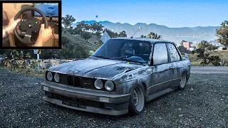 REBUILDING A BMW M3 E30 |  Forza Horizon 5 (Steering Wheel 900°)