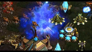 Larva (Z) v Ruin (P) on Neo Sylphid - StarCraft - Brood War 2021