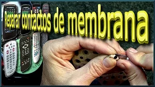 ✅ Reparar contactos de membrana | J_RPM