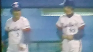 1989ヤクルトVS巨人ハイライト　神宮球場　代打ヤクルト若松勉　解説大杉