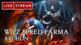 DIABLO 3 PL - WIZZ SPEED FARMA ARCHON - LIVE ! 28 06 2018 R