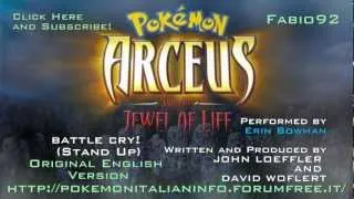 Pokémon Arceus and the Jewel of Life Battle Cry Stand Up! Original HD Erin Bowman