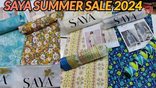 SAYA BRAND SALE | SUMMER SALE 2024 | SUPAR WHOLESALE #sayabrandsale #superwholesale #houseofcutpiece