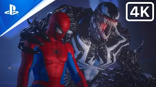 Classic Suit vs Venom Boss Fight ( Ultimate Difficulty ) Spider-Man 2 PS5 (4K)