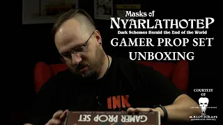 Masks of Nyarlathotep Prop Unboxing | H.P. Lovecraft Historical Society Call of Cthulhu Gamer Props