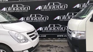 Hyundai H1 vs Toyota Hiace