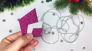 Учимся делать новогодние игрушки на елку своими руками I DIY Christmas Tree Toys