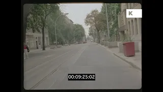 1970s, 1980s Germany, POV Driving In East Berlin, 35mm