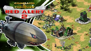 Red Alert 2 | Well, that was tough | (7 vs 1 + Superweapons)