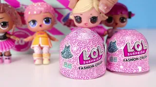 NEW LOL Surprise Fashion Crush Doll Outfits & Jelly Layer Dress Up Part 2