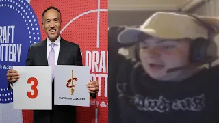 CAVS FAN REACTS TO GETTING 3RD PICK IN 2021 NBA DRAFT!