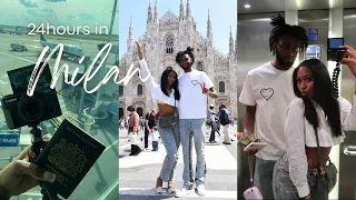 24 HRS IN MILAN WITH MY BOYFRIEND | Daily Carrington !