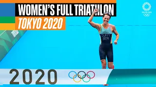 Women's FULL Triathlon 🏊‍♀️🚴‍♀️🏃‍♀️ | Tokyo Replays