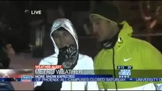 Woman Says Snow is Perfect for Running and Then...