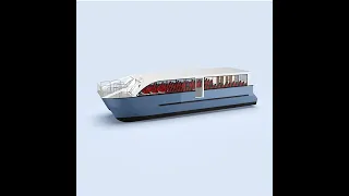 Gospel boat- 15m catamaran passenger ship with 60-90 people capacity #aluminumboat #workboat