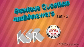 Previous Question and Answers - Explanation🔥🔥// KSR-Kerala Service Rules.