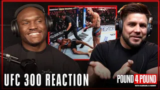 UFC 300: Reacting to the INSANE Fight Night || Pound 4 Pound with Kamaru Usman & Henry Ceujdo
