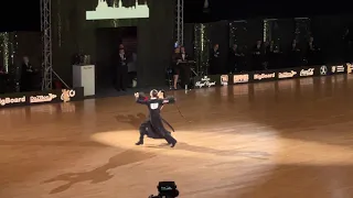 Madis Abel & Aleksandra Galkina, Solo Waltz - WDSF World championship Standard 2021, Brno