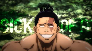 Jujutsu Kaisen「AMV」- Sick Of It (Skillet)