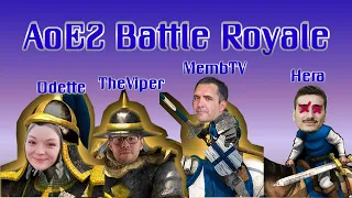 AoE2 BATTLE ROYALE! FFA ft. TheViper, Hera, Nili_AoE, MembTV and others!