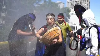 Indigene Proteste in Chile, harter Polizeieinsatz