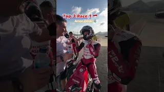 🏍️ #IATC Race 1 Mandalika Top 3 Parc Fermé