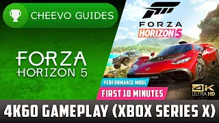 Forza Horizon 5 - Early Gameplay (4K 60 FPS | Performance Mode) *Xbox Series X*