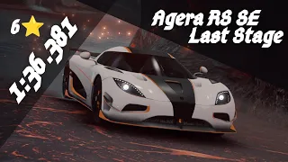 6⭐ - 1:36.381 | Koenigsegg Agera RS Last Stage [ Coastal Loop ] - Asphalt 9