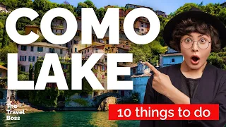 TOP 10 Things to do in Lake Como, Italy 2023!