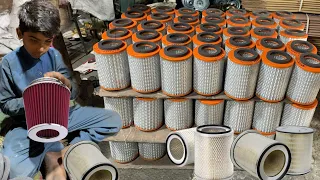 Amazing Manufacturing Process of Automobile Air Filters || How Automobile Air Filters are Made