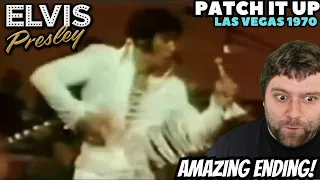 Patch It Up - Elvis Presley | LIVE 1970 Las Vegas REACTION