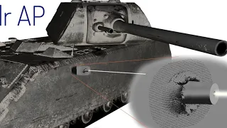 Sherman Firefly vs Maus | 17pdr | Armor Penetration Simulation