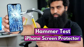 iPhone Hammer Test with Totem 3D Impact Screen Protector