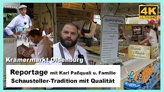 Schausteller-Tradition mit Karl Paßquali und Familie - REPORTAGE - Kramermarkt Oldenburg 2023 - 4K