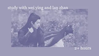 study with wei ying and lan zhan [with voiceovers, rain, paper, and writing sounds, and breaks 30:7]