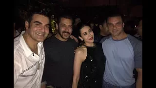 Bollywood Celebs at Arbaaz Khan’s 50th Birthday Bash | Salman Khan, Malaika Arora, Sunny Leone