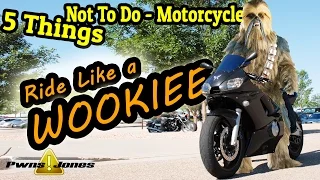 Top 5 Things Not To Do On a Motorcycle