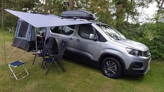 Peugeot Rifter, Citroen Berlingo mini campervan conversion