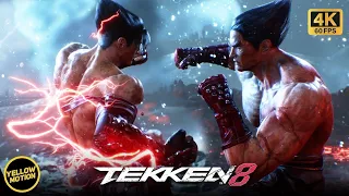 TEKKEN8 Jin vs Kazuya Final Fight Scene 4K ULTRA HD Tekken Story Cinematic