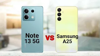 Redmi Note 13 5G vs Samsung A25