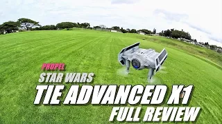 Propel STAR WARS Tie Fighter Advanced X1 Review - [Unboxing, Inspection, Flight Test, Pros & Cons]