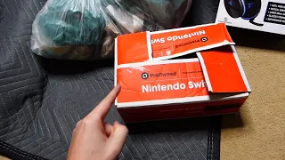 NINTENDO SWITCH MYSTERY BOX!!! Gamestop Dumpster Dive Night #586